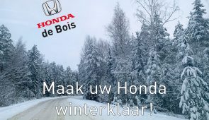 Maak uw Honda winterklaar!